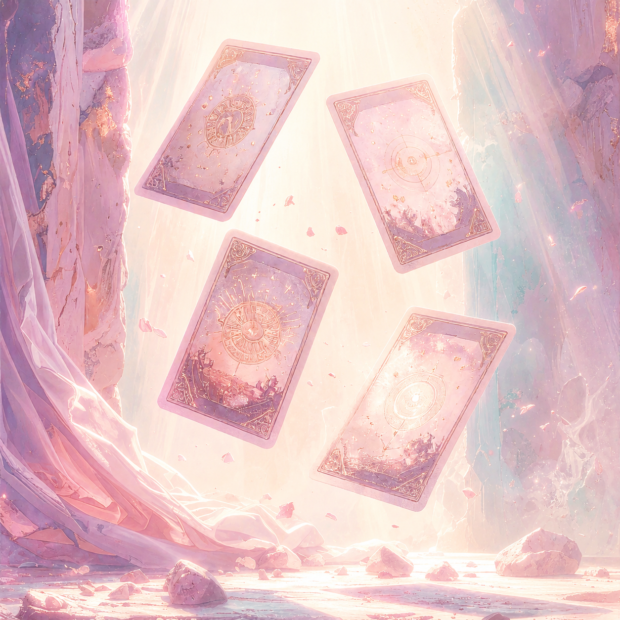 Lectura profunda y personalizada de Tarot mediante videollamada.