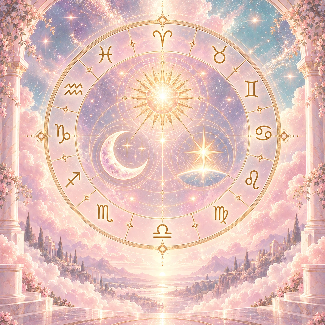 La Brújula de tu Alma: Sol, Luna y Ascendente